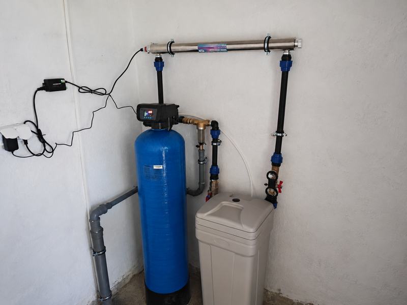 Vízkezelő rendszer UV-sterilizálóval